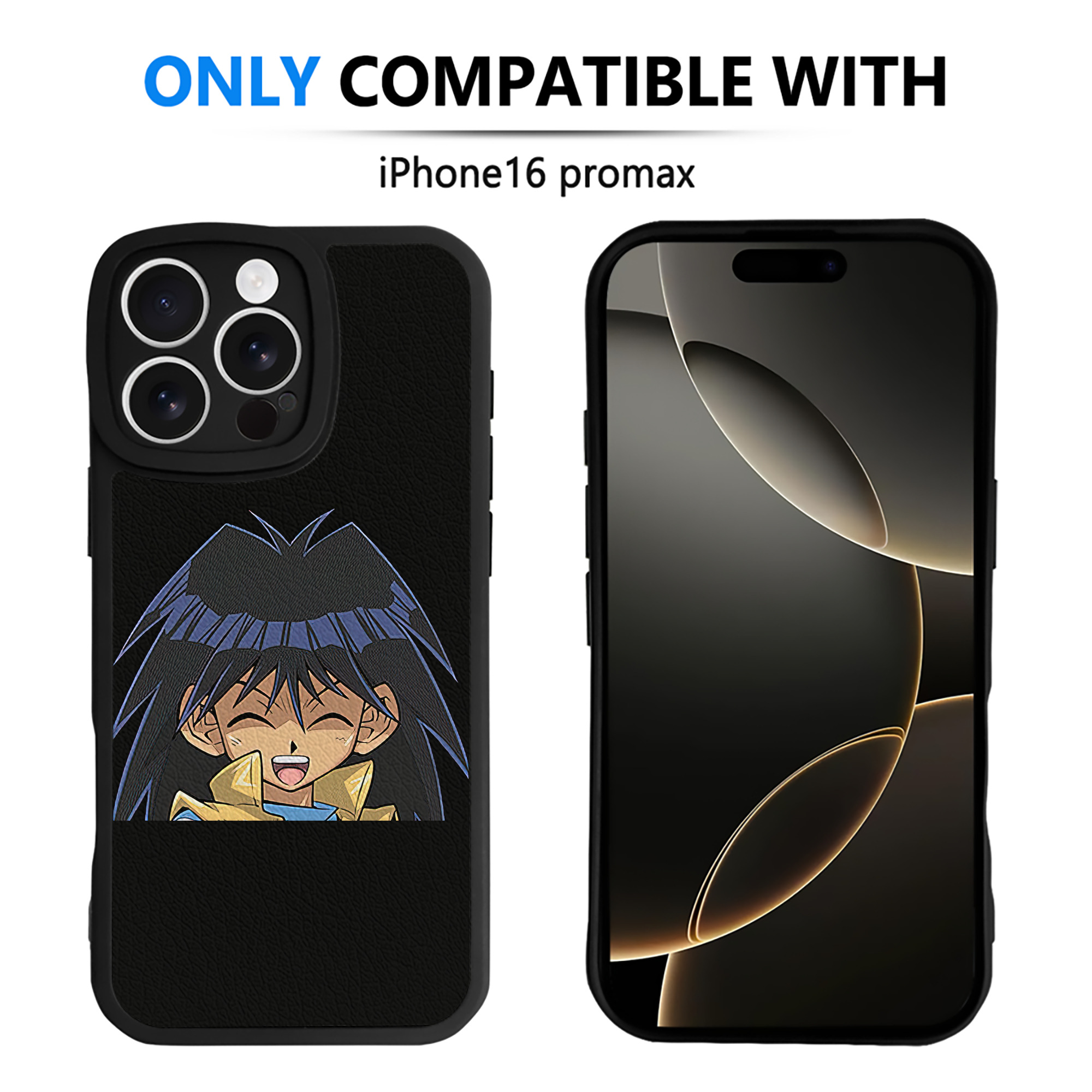 （画像用） 遊☆戯☆王 Yu-Gi-Oh! 【iPhone 16シリーズ対応】シリコンスマホケース（レザー調） 材質：シリコン